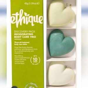 Ethique, Fresh Body Care Trio Discovery Pack, 3 Travel Bars, 1.59 oz